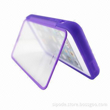 Unique TPU case for iPhone 5C with touchscreen protector